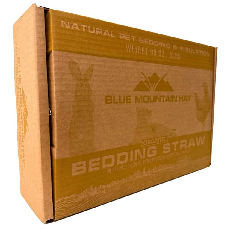 closed box of Bedding Straw