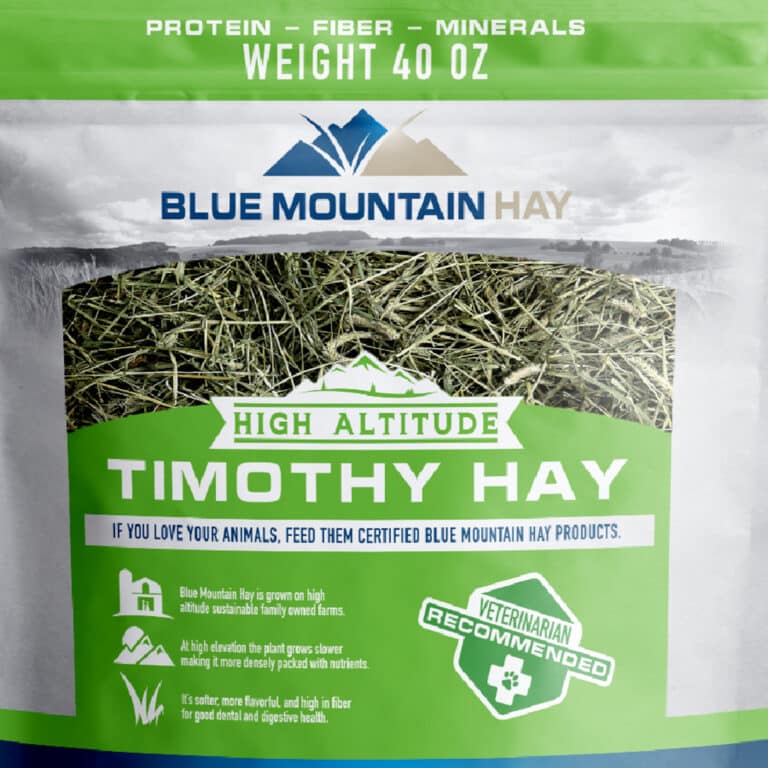 close-up of timothy grass hay for pets pouches for sale