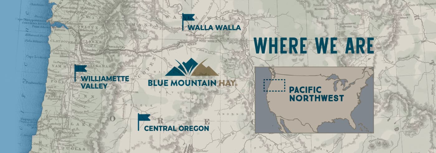 blue mountain hay family business locations pacific northwest usa