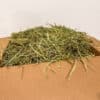 opened box of high altitude grown alfalfa hay for sale for small pets